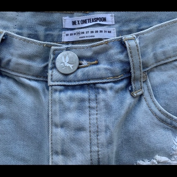 ONE X ONETEASPOON Bandits shorts - Picture 4 of 6